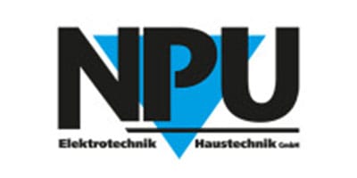 Logo NPU Elektrotechnik a Mausttechnik.